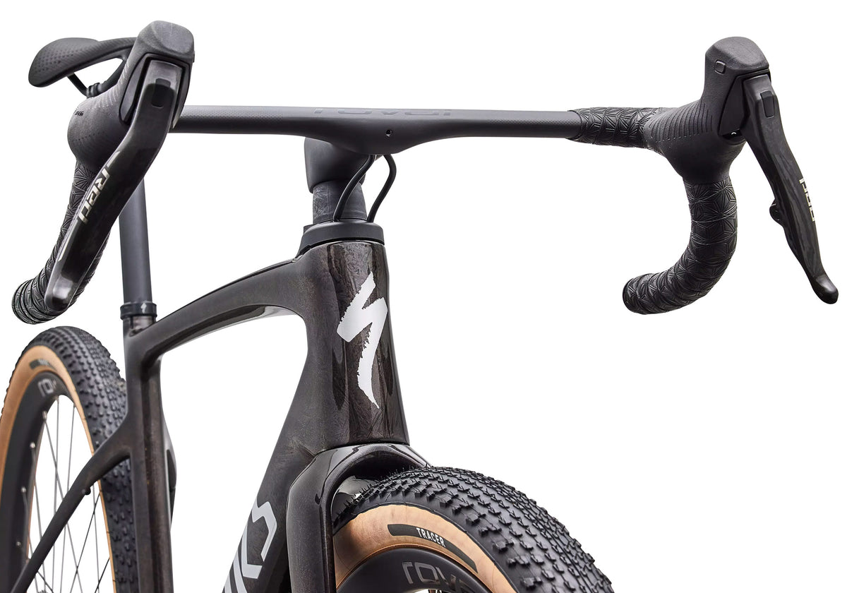 2027 Specialized S-Works Diverge 4 Unisex Gravel Bike - Warm Smoke Metallic/Carbon Silver Dust image 5