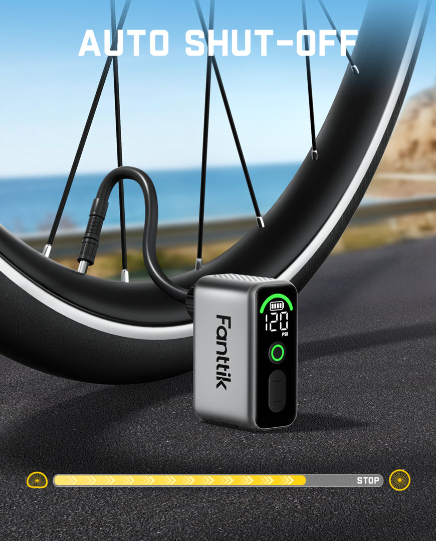 Fanttik X10 Ace Tiny Mini Electric Bike Pump image 3