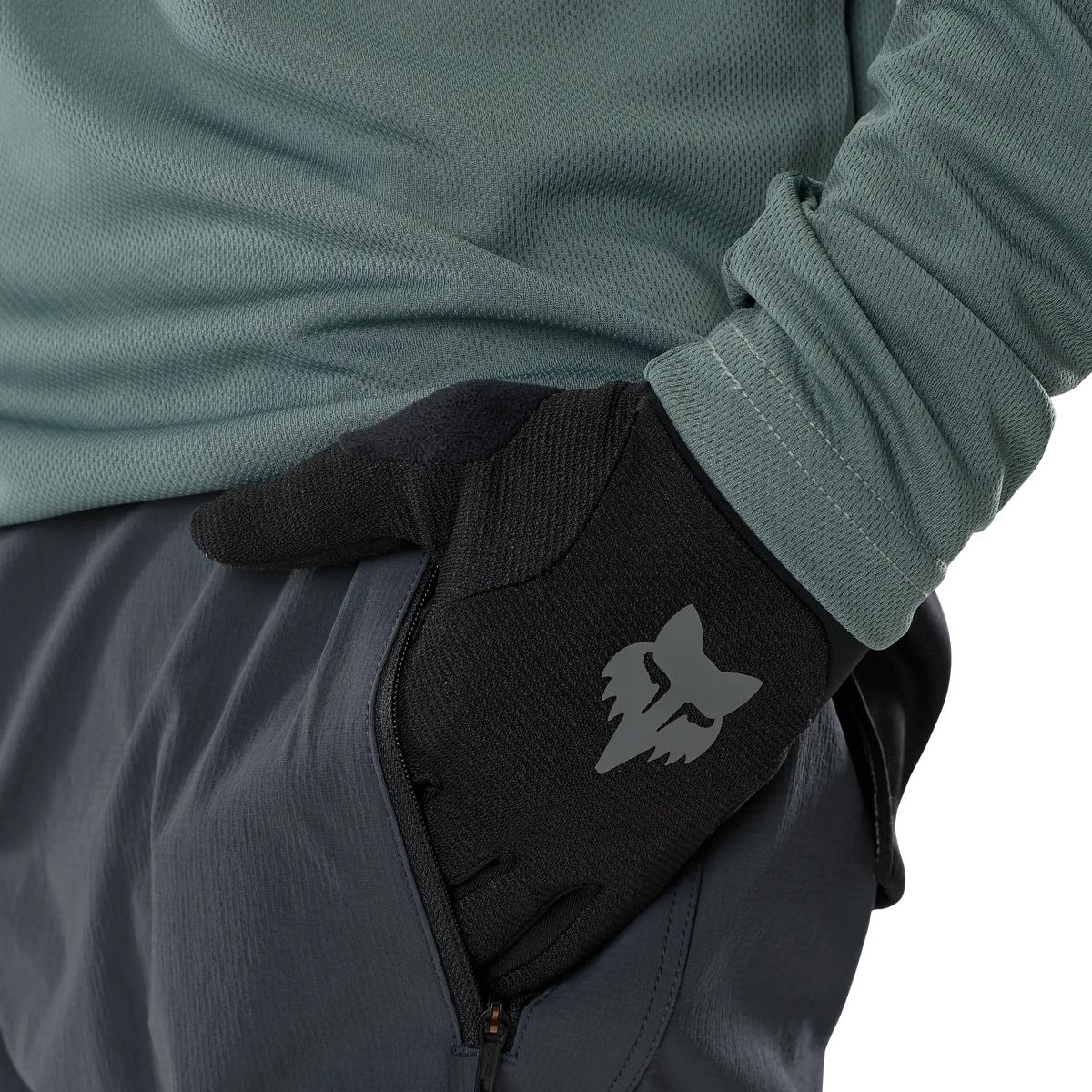 2027 Fox Ranger Men's Mountain Bike Pants - Dark Shadow Grey image 5