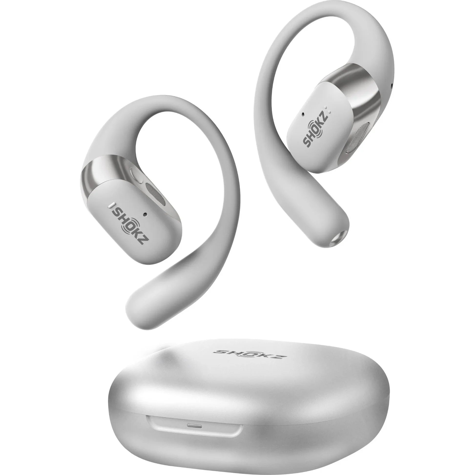 SHOKZ OpenFit 2+ True Wireless Earbuds - Grey T921-ST-GY image 1