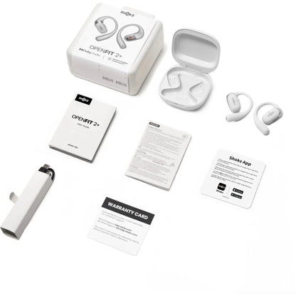 SHOKZ OpenFit 2+ True Wireless Earbuds - Grey T921-ST-GY image 3