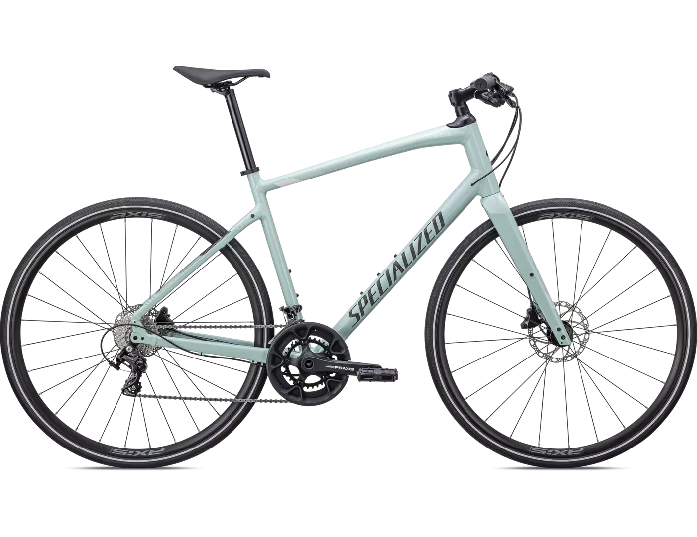 Specialized Sirrus 4.0, Unisex Fitness/Urban Bike - Gloss White Sage