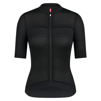 Rapha 2026 Women's Brevet Lightweight Cycling Jersey III, Black image 1