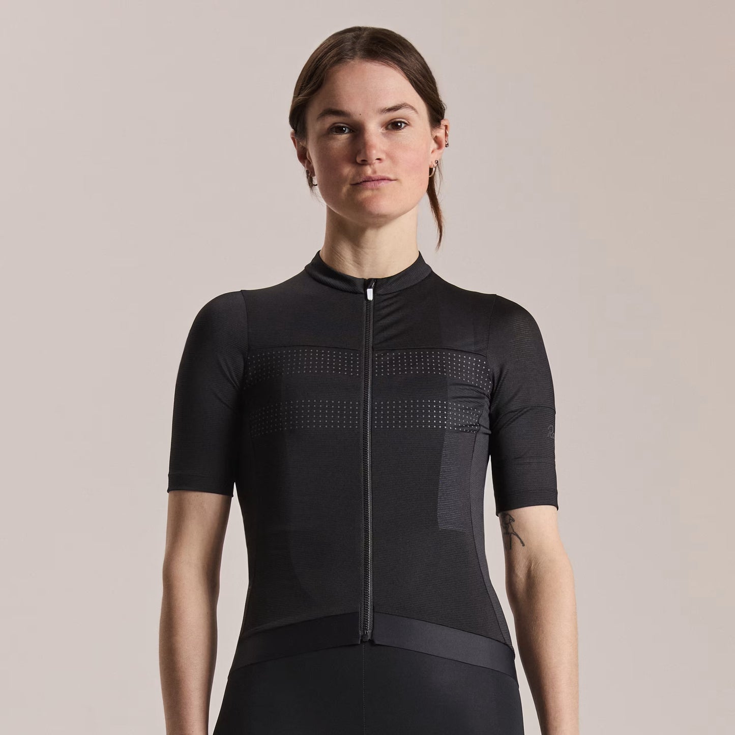 Rapha 2026 Women's Brevet Lightweight Cycling Jersey III, Black image 3