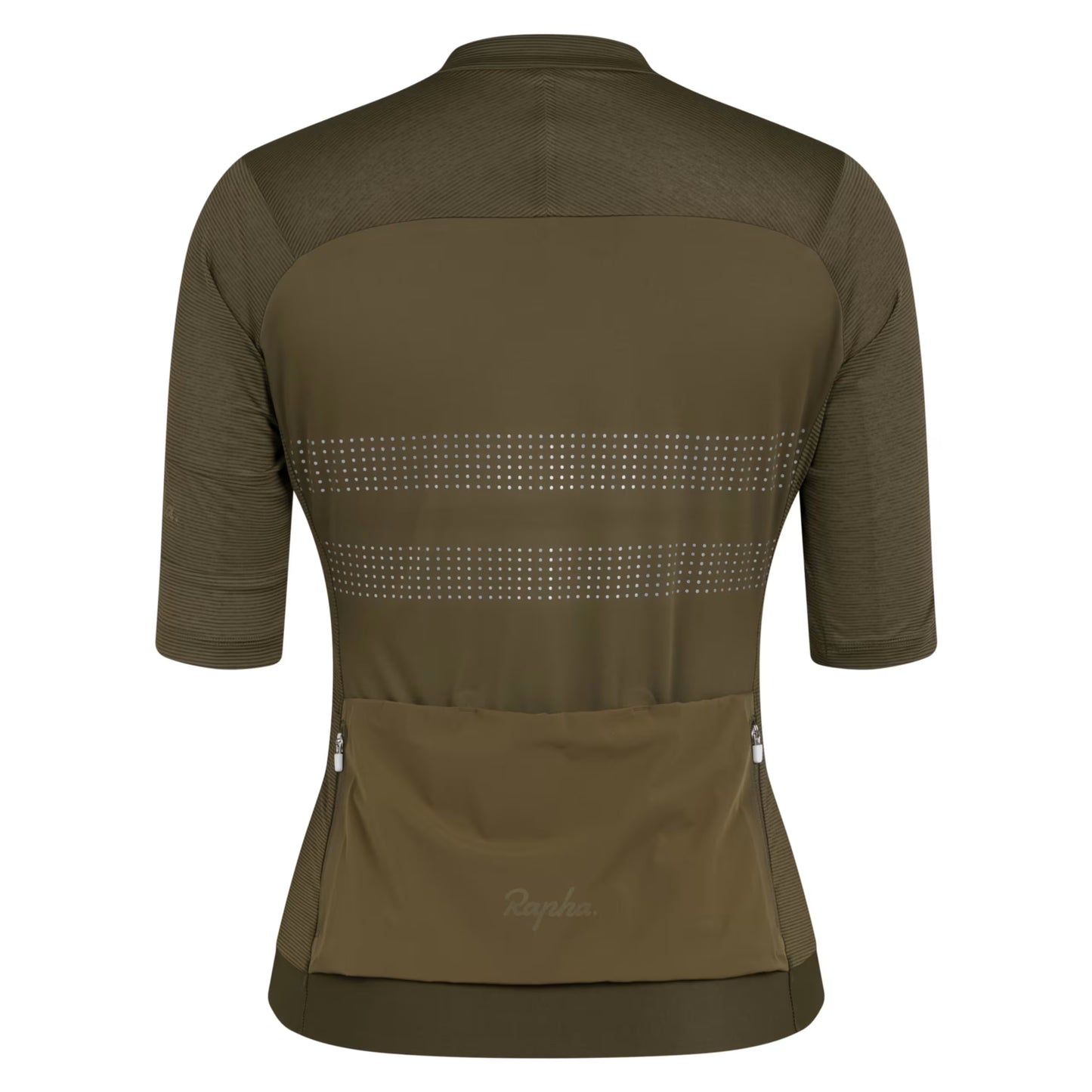 Rapha 2026 Women's Brevet Lightweight Cycling Jersey III, Dark Olive image 2