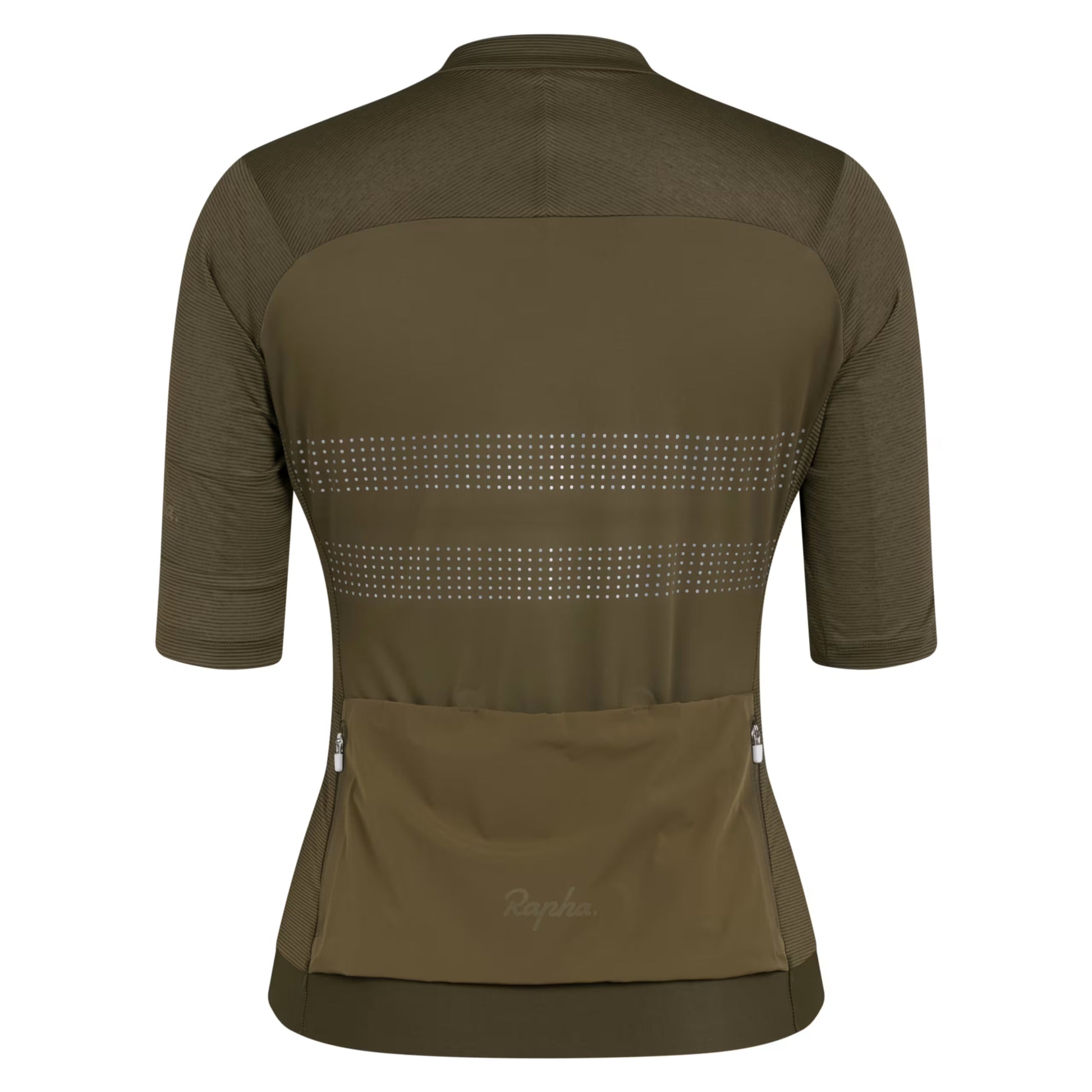 Rapha 2026 Women's Brevet Lightweight Cycling Jersey III, Dark Olive image 2