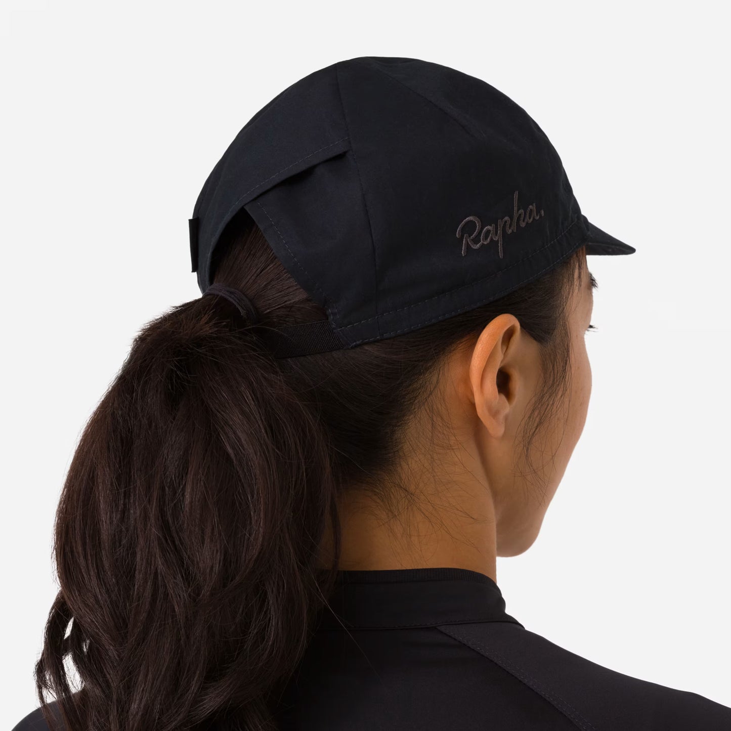 Rapha 2025 Women's Ponytail Cap - Black image 6 ARW01XXBLKXXX