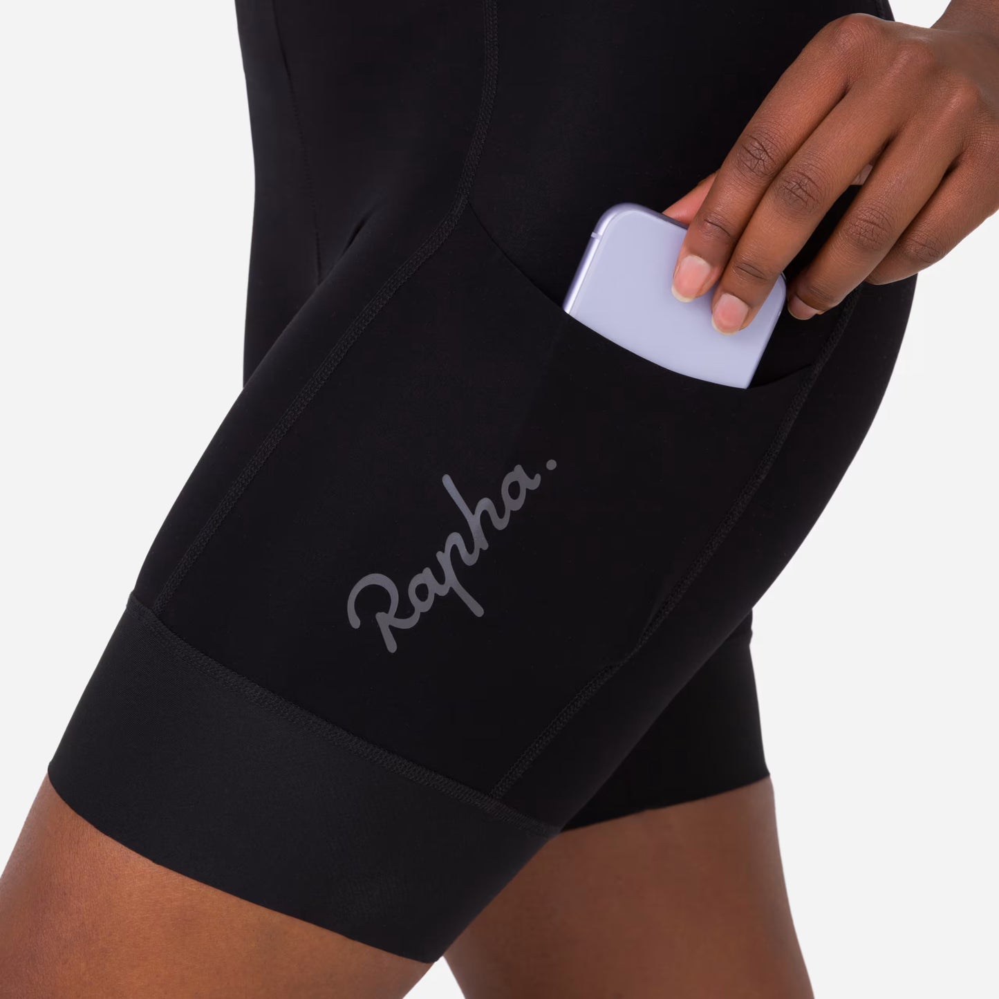 Rapha 2025 Women's Short Cargo Shorts - Black/Grey ARX01XXAGRXXS,ARX01XXAGRXSM,ARX01XXAGRSML,ARX01XXAGRMED,ARX01XXAGRLRG,ARX01XXAGRXLG image 5