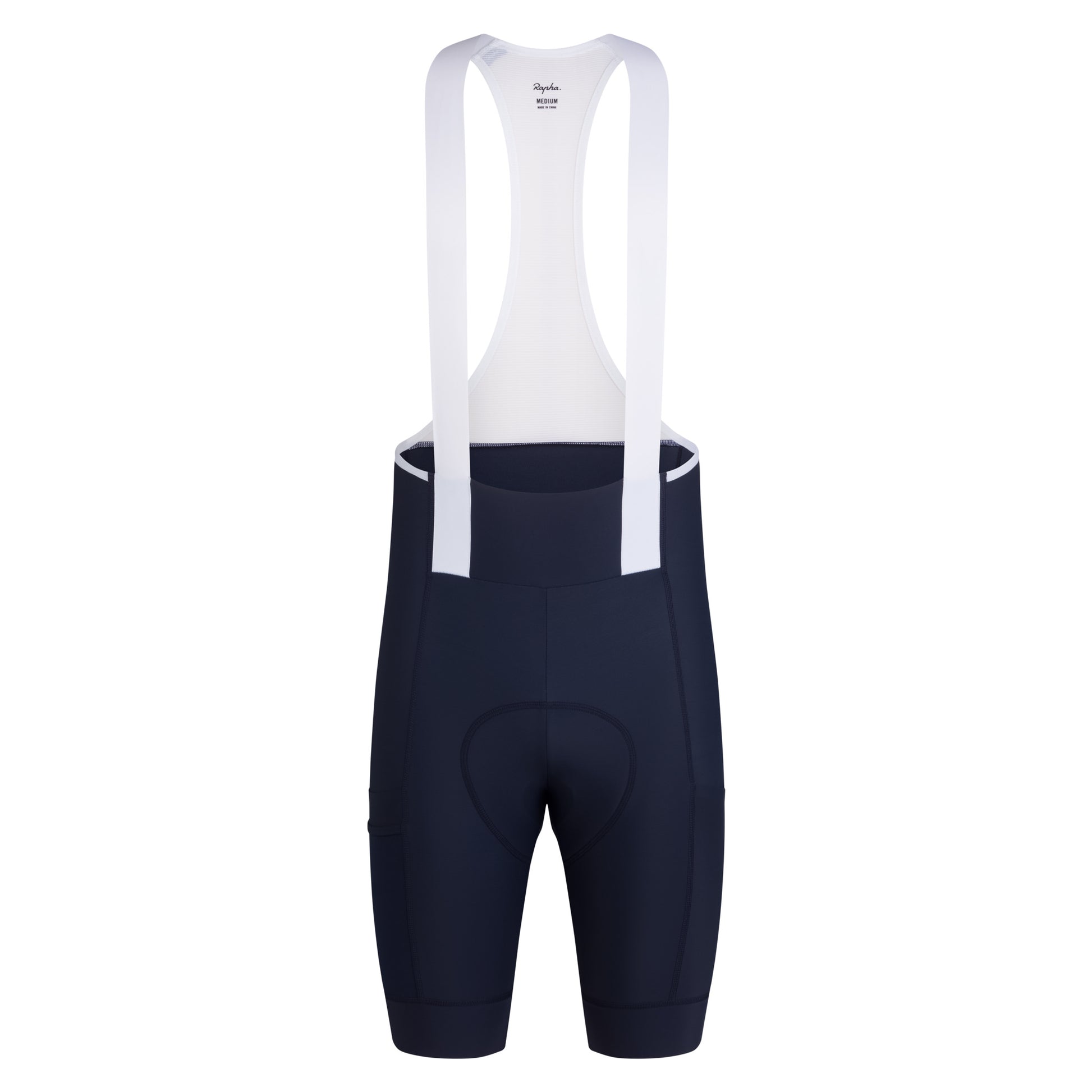 Rapha Men's Brevet Element Cargo Bib Shorts Dark Navy/White BEB01XXDNW image 1