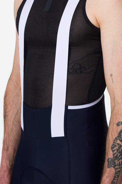 Rapha Men's Brevet Element Cargo Bib Shorts Dark Navy/White BEB01XXDNW image 5
