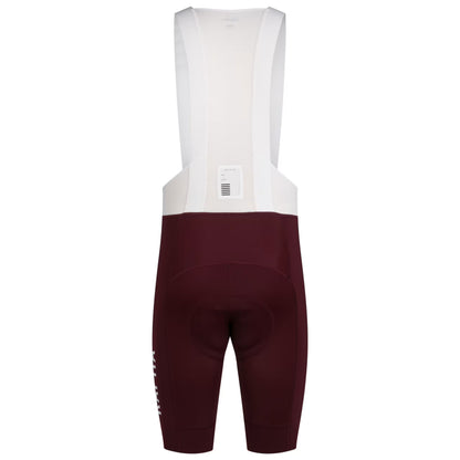 Rapha Men's Pro Team Bib Shorts III - Regular, Plum/White BEP02XXPRW image 2