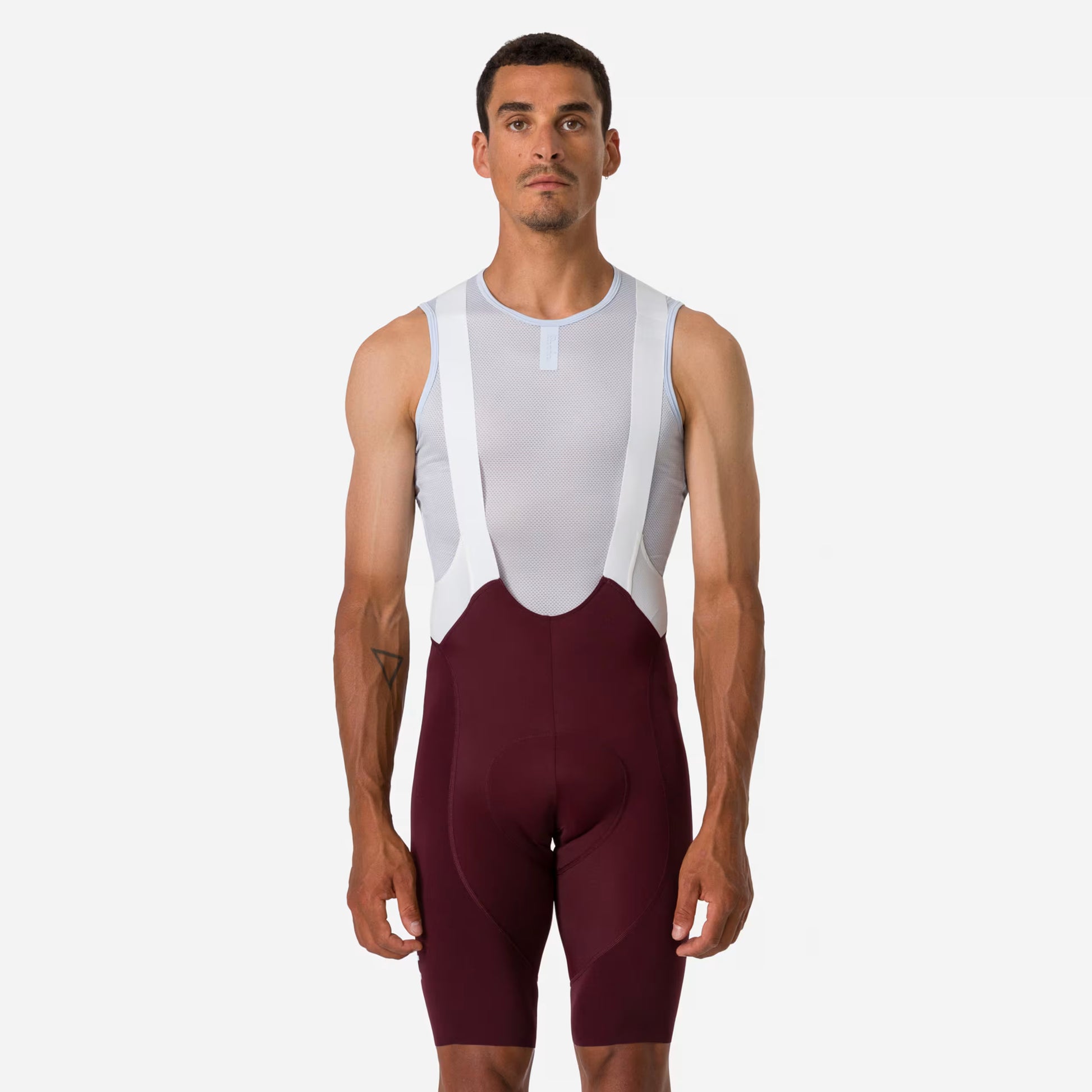 Rapha Men's Pro Team Bib Shorts III - Regular, Plum/White BEP02XXPRW image 6