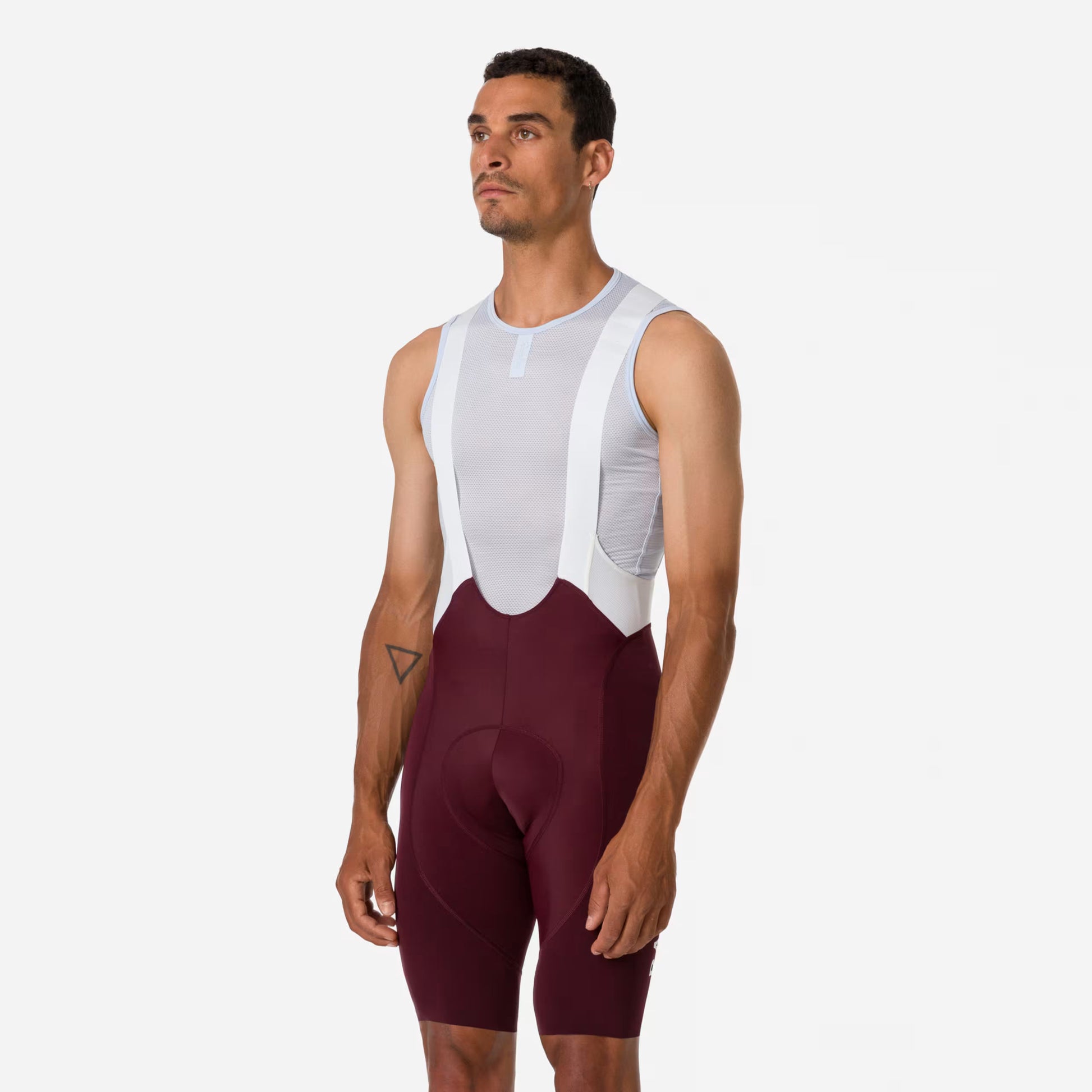 Rapha Men's Pro Team Bib Shorts III - Regular, Plum/White BEP02XXPRW image 5