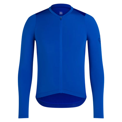 Rapha Men's Pro Team Long Sleeve Lightweight Cycling Jersey, Light Blue/Blue BEY01LSBOUXSM,BEY01LSBOUSML,BEY01LSBOUMED,BEY01LSBOULRG,BEY01LSBOUXLG,BEY01LSBOUXXL image 1