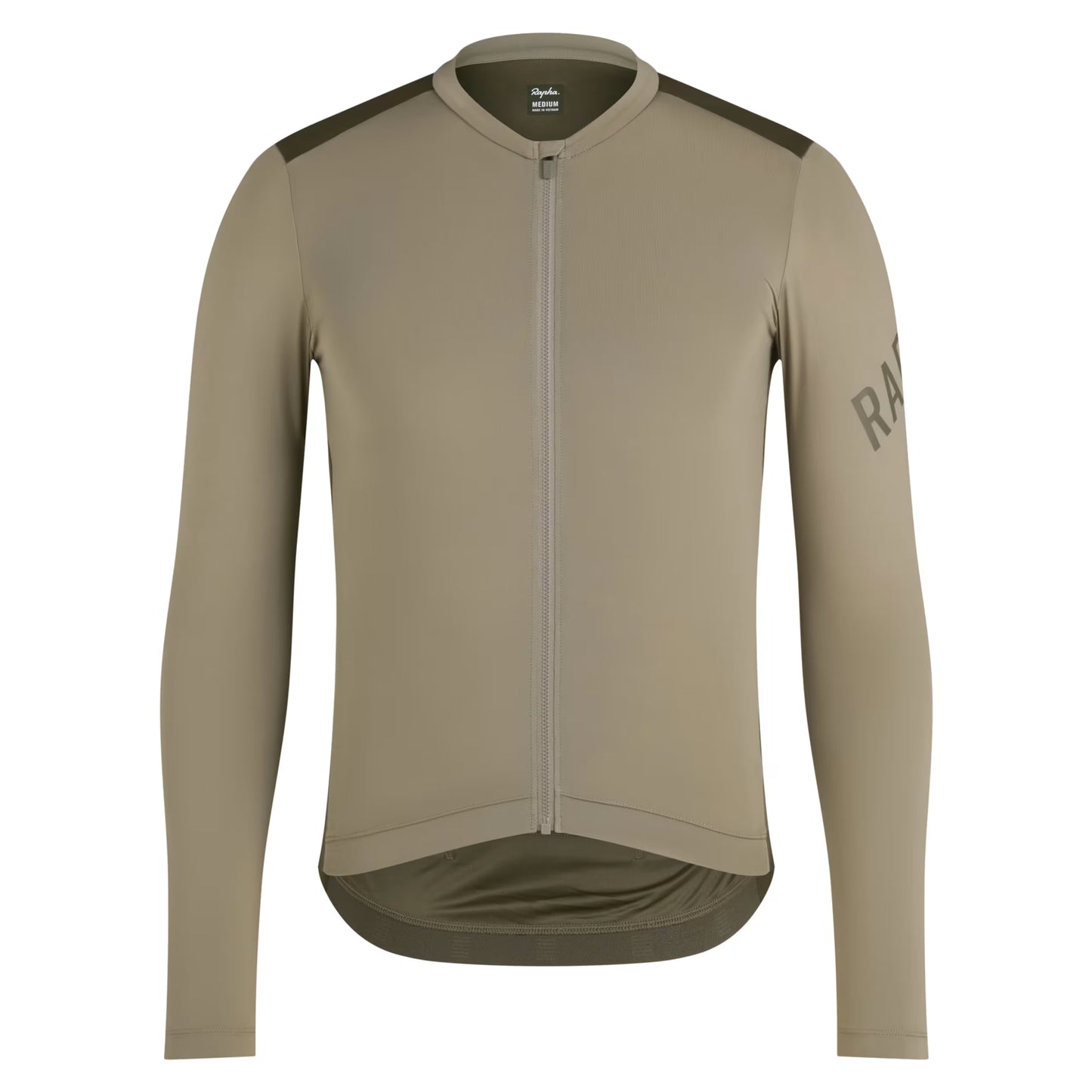 Rapha Men's Pro Team Long Sleeve Lightweight Cycling Jersey, Khaki BEY01LSVKLXSM,BEY01LSVKLSML,BEY01LSVKLMED,BEY01LSVKLLRG,BEY01LSVKLXLG,BEY01LSVKLXXL image 1