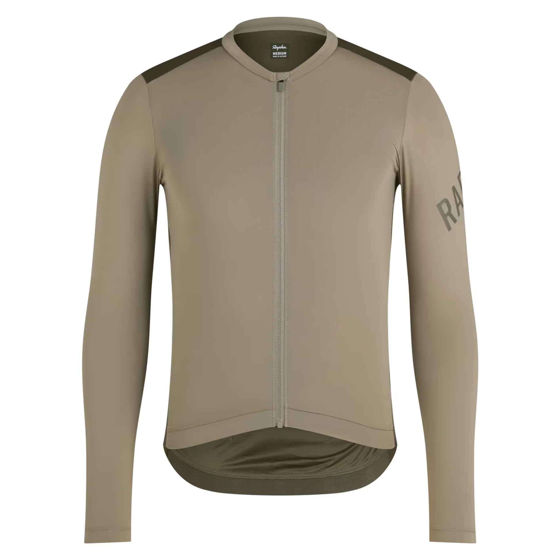 Rapha Men's Pro Team Long Sleeve Lightweight Cycling Jersey, Khaki BEY01LSVKLXSM,BEY01LSVKLSML,BEY01LSVKLMED,BEY01LSVKLLRG,BEY01LSVKLXLG,BEY01LSVKLXXL image 1