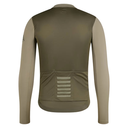 Rapha Men's Pro Team Long Sleeve Lightweight Cycling Jersey, Khaki BEY01LSVKLXSM,BEY01LSVKLSML,BEY01LSVKLMED,BEY01LSVKLLRG,BEY01LSVKLXLG,BEY01LSVKLXXL image 2