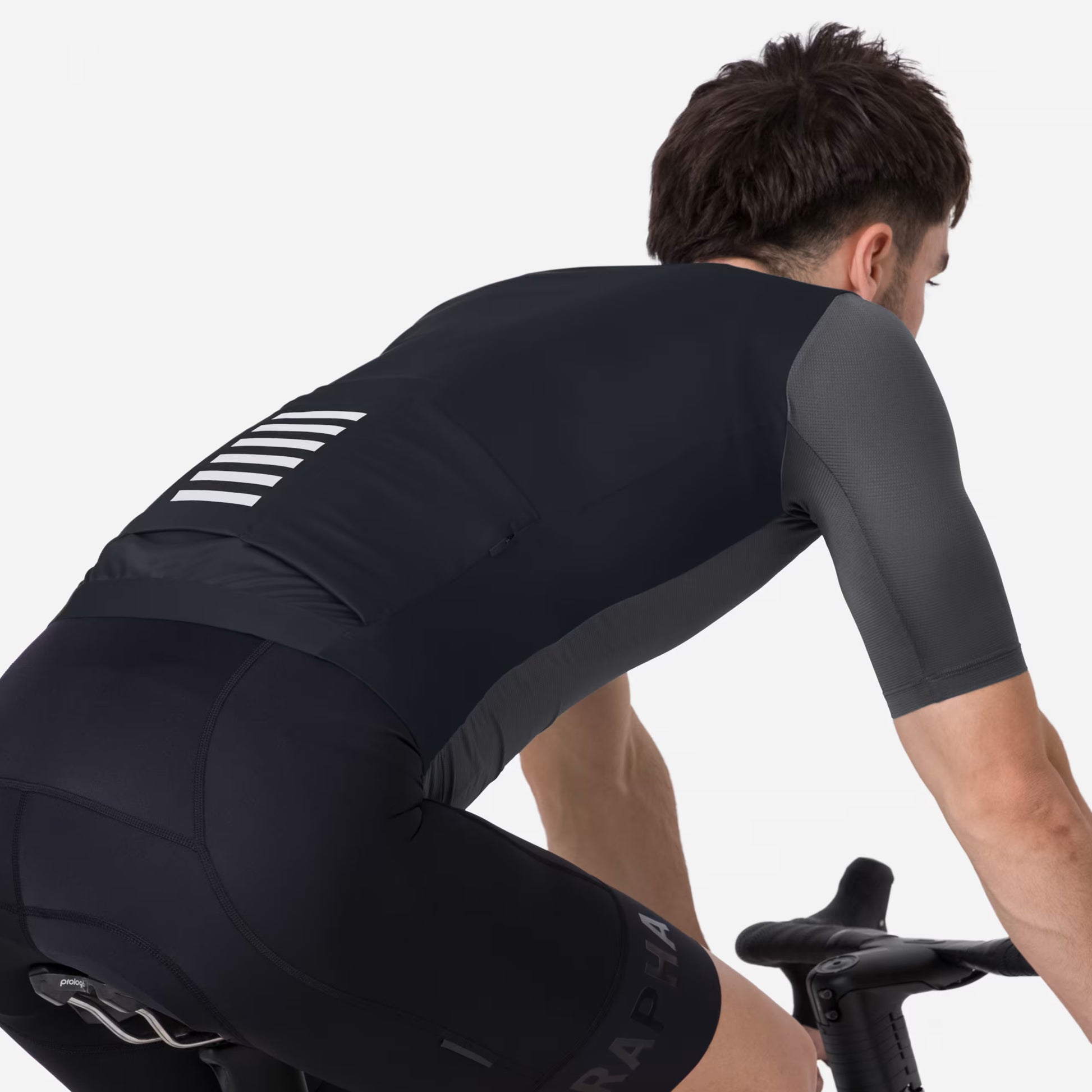 2025 Rapha Men's Pro Team Training Jersey - Grey / Black image 6