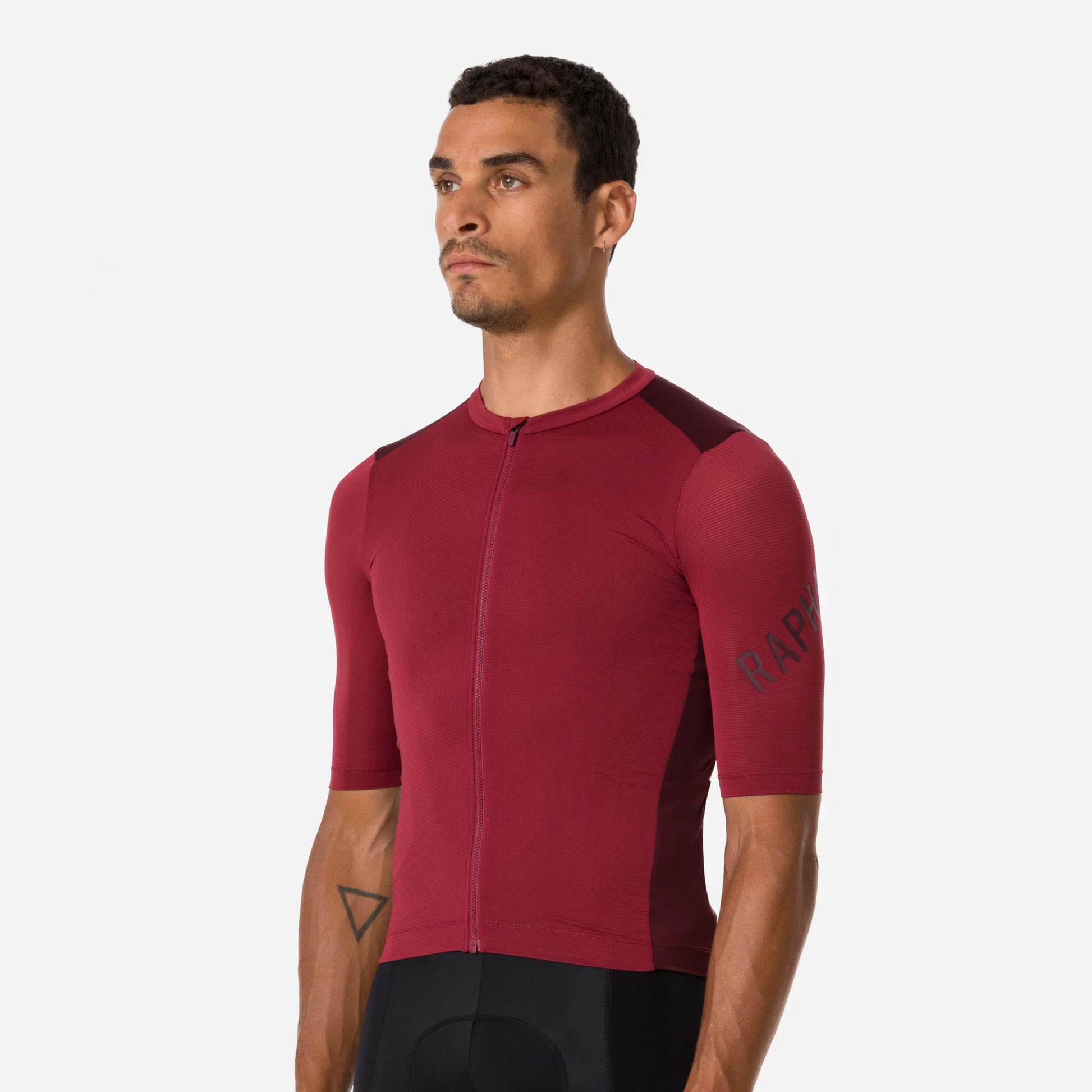 Rapha Men's Pro Team Training Jersey - Burgundy/Port BEY01XXCOPXSM,BEY01XXCOPSML,BEY01XXCOPMED,BEY01XXCOPLRG,BEY01XXCOPXLG,BEY01XXCOPXXL,BEY01XXCOP3XL image 5