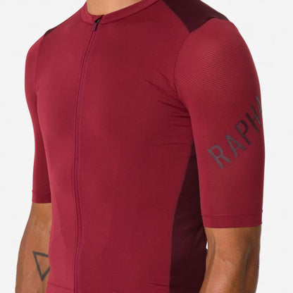 Rapha Men's Pro Team Training Jersey - Burgundy/Port BEY01XXCOPXSM,BEY01XXCOPSML,BEY01XXCOPMED,BEY01XXCOPLRG,BEY01XXCOPXLG,BEY01XXCOPXXL,BEY01XXCOP3XL image 4