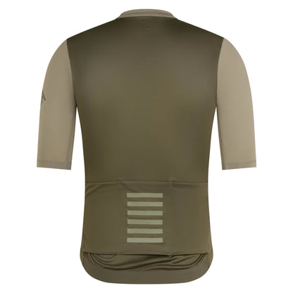 Rapha Men's Pro Team Training Jersey - Khaki BEY01XXVKLXSM,BEY01XXVKLSML,BEY01XXVKLMED,BEY01XXVKLLRG,BEY01XXVKLXLG,BEY01XXVKLXXL,BEY01XXVKL3XL image 2