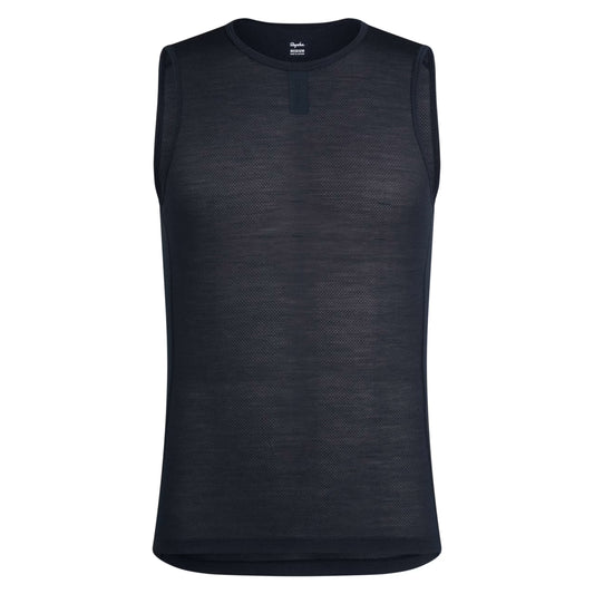 Rapha Men's Merino Lightweight Base Layer Sleeveless Dark Navy image 1