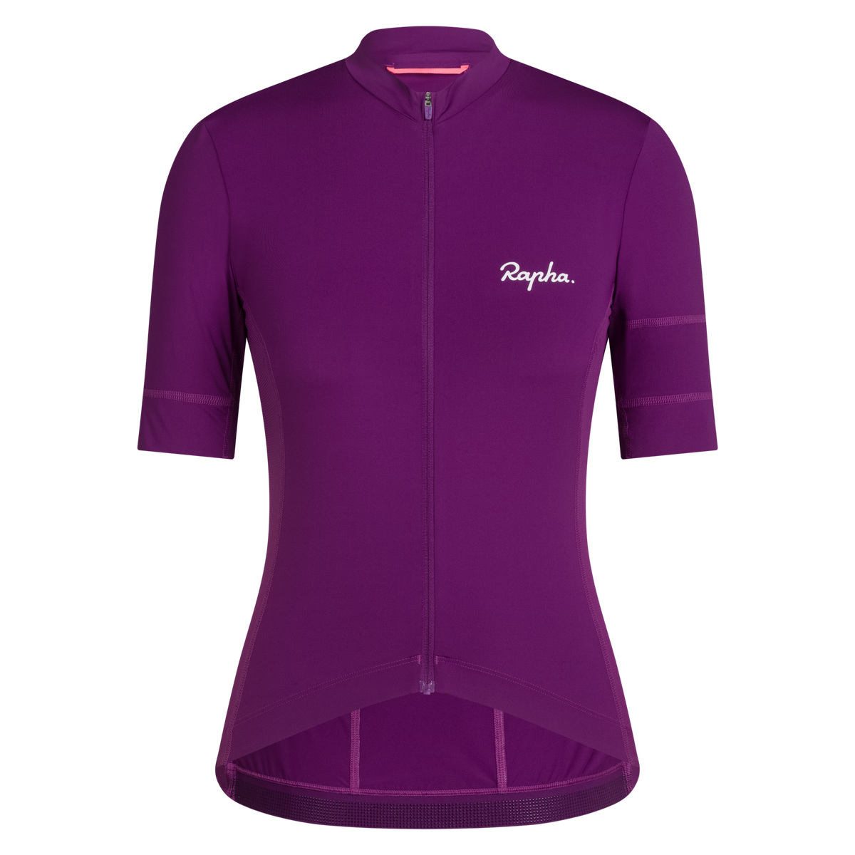 Rapha Women's Brevet Element Jersey - Deep Magenta/White IMAGE 1