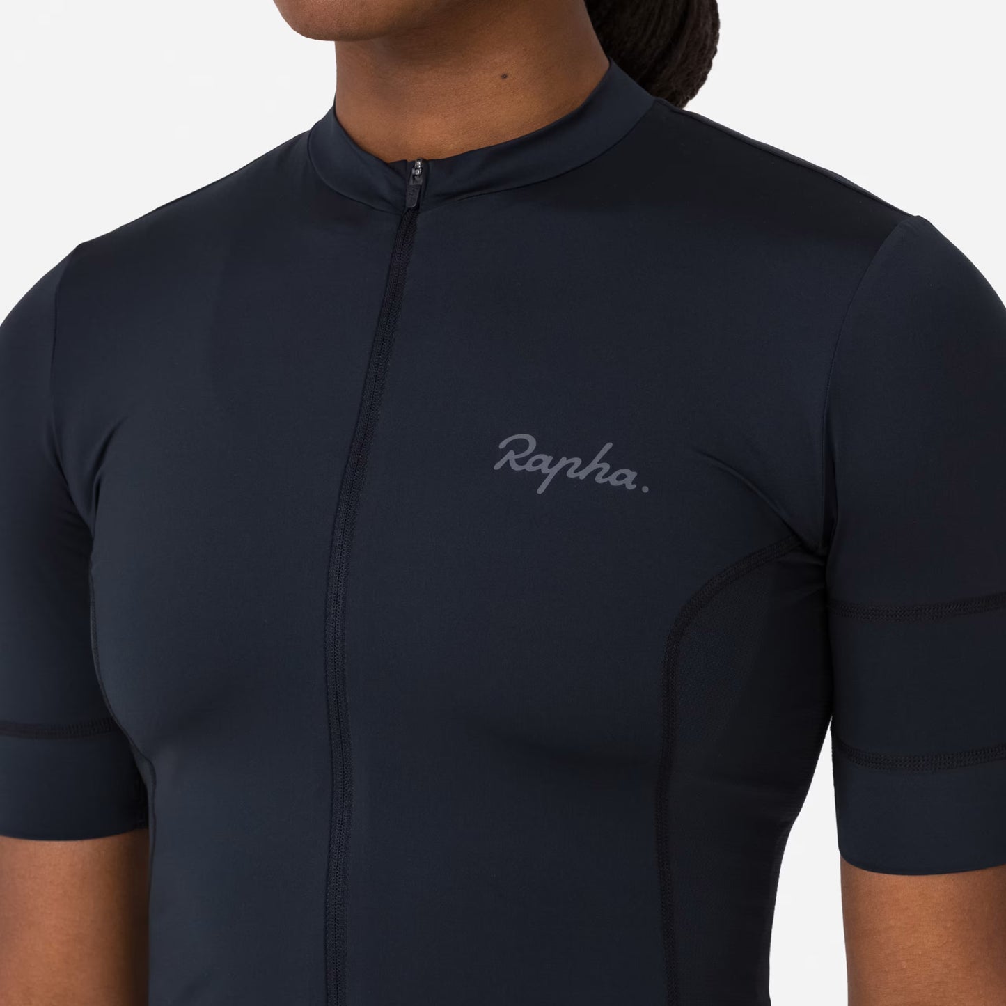 Rapha 2025 Women's Brevet Element Jersey - Black/Grey image 5 BGJ01XXAGRXXS,BGJ01XXAGRXSM,BGJ01XXAGRSML,BGJ01XXAGRMED,BGJ01XXAGRLRG,BGJ01XXAGRXLG