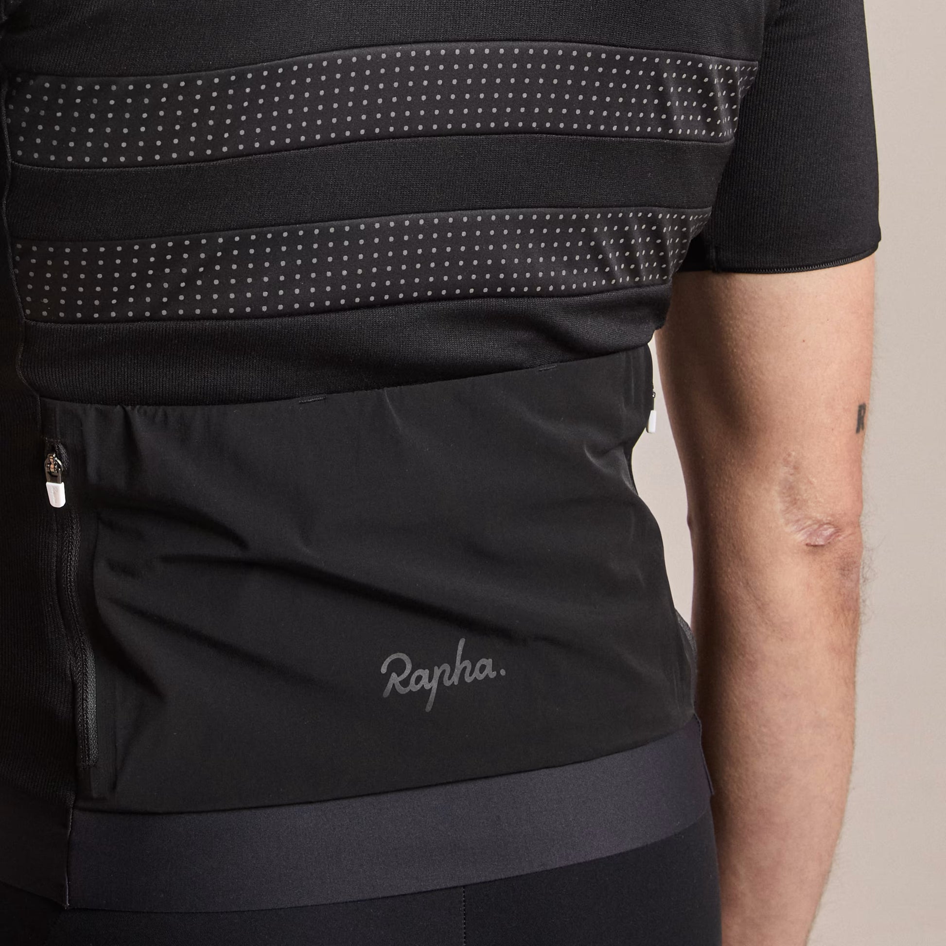 Rapha 2026 Men's Brevet Merino Cycling Jersey III - Black image 5