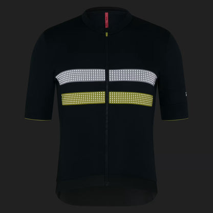 Rapha 2026 Men's Brevet Merino Jersey III - Dark Forest/Chartreuse image 7