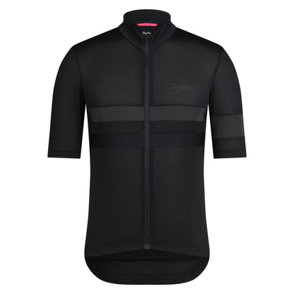 Rapha 2025 Brevet Men's Lightweight Jersey - Black/Black