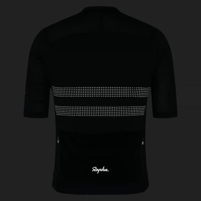 Rapha 2026 Men's Brevet Lightweight Cycling Jersey III - Black image 7