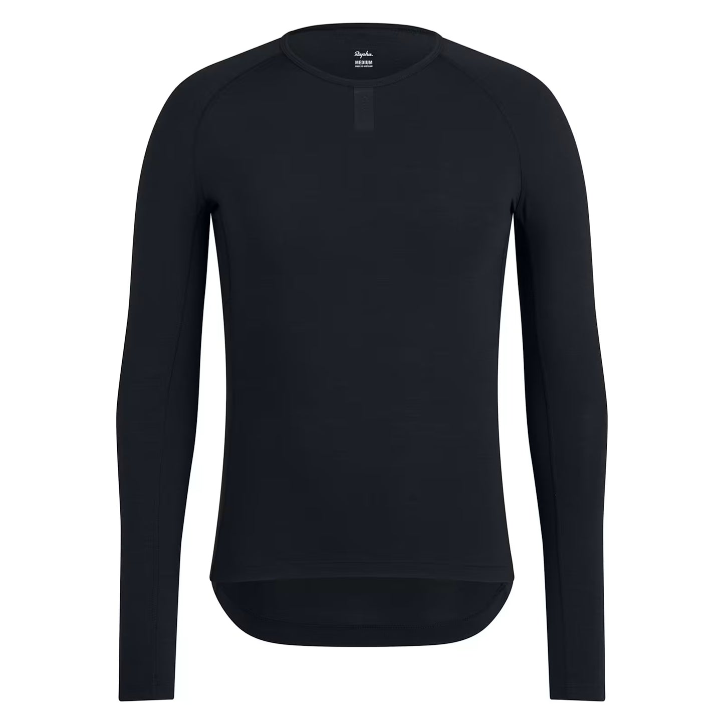 Rapha Men's Merino Long Sleeve Base Layer - Black image 1