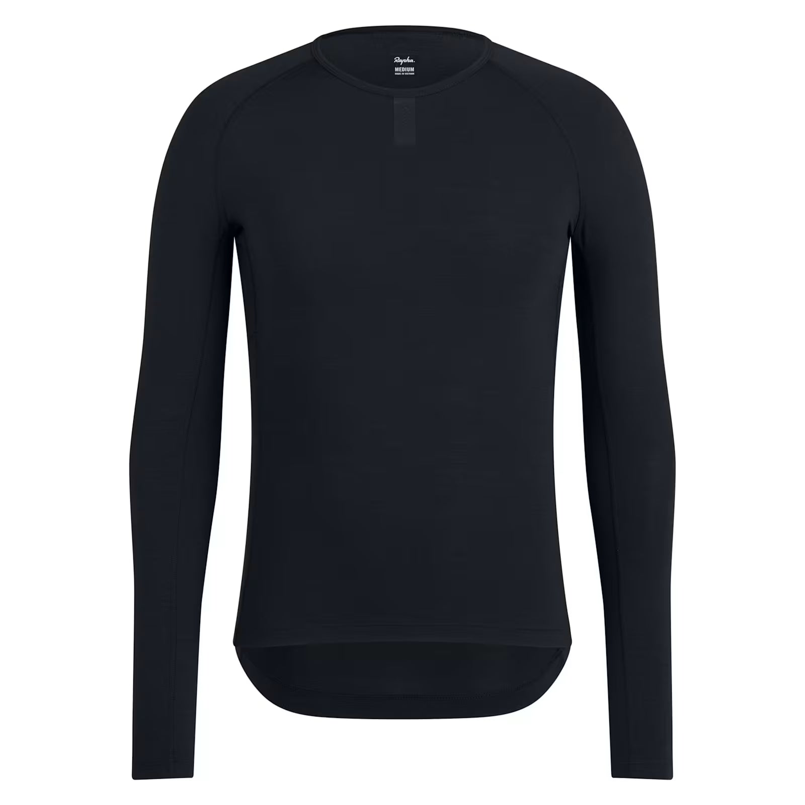 Rapha Men's Merino Long Sleeve Base Layer - Black image 1