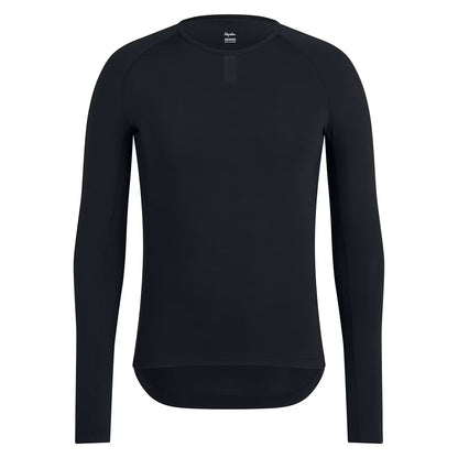 Rapha Men's Merino Long Sleeve Base Layer - Black image 1