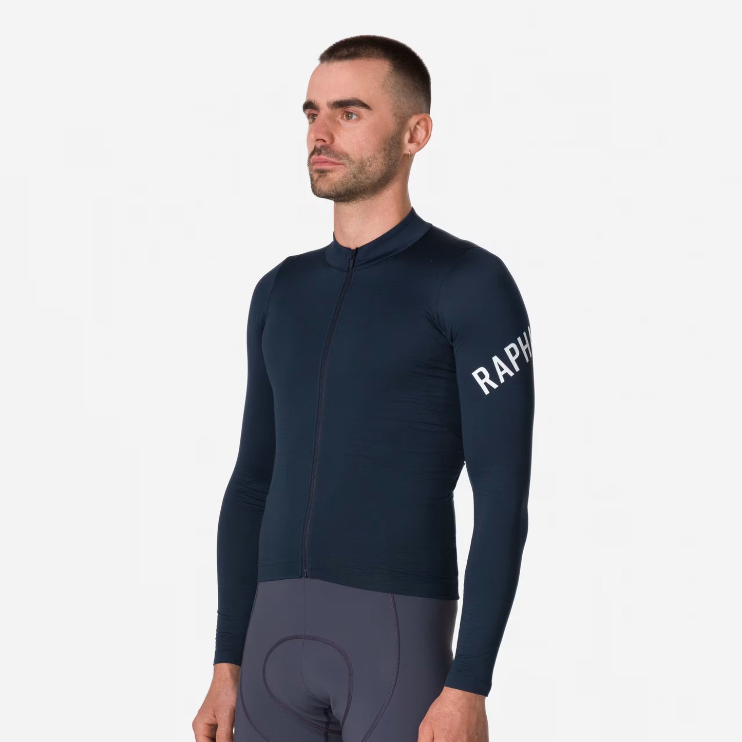 Rapha Men's Pro Team Long Sleeve Midweight Cycling Jersey - Carbon BMY01XXCARXSM,BMY01XXCARSML,BMY01XXCARMED,BMY01XXCARLRG,BMY01XXCARXLG,BMY01XXCARXXL image 6