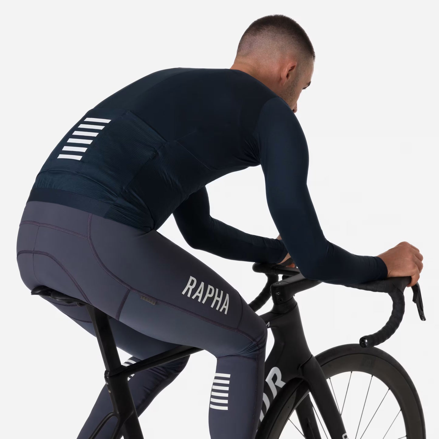 Rapha Men's Pro Team Long Sleeve Midweight Cycling Jersey - Carbon BMY01XXCARXSM,BMY01XXCARSML,BMY01XXCARMED,BMY01XXCARLRG,BMY01XXCARXLG,BMY01XXCARXXL image 4