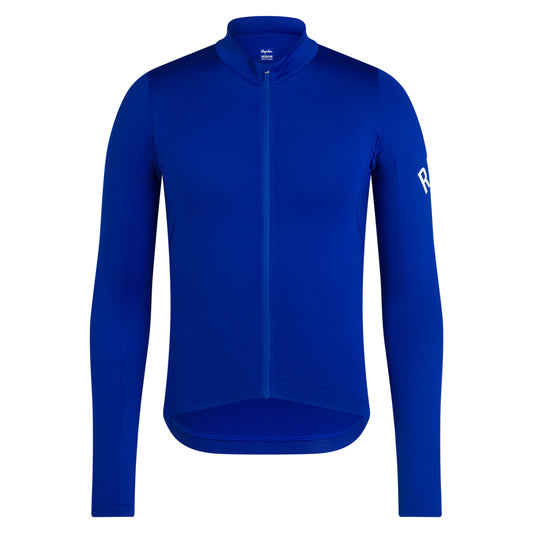 Rapha Men's Pro Team Long Sleeve Midweight Cycling Jersey - Blue/White BMY01XXSURXSM,BMY01XXSURSML,BMY01XXSURMED,BMY01XXSURLRG,BMY01XXSURXLG image 1