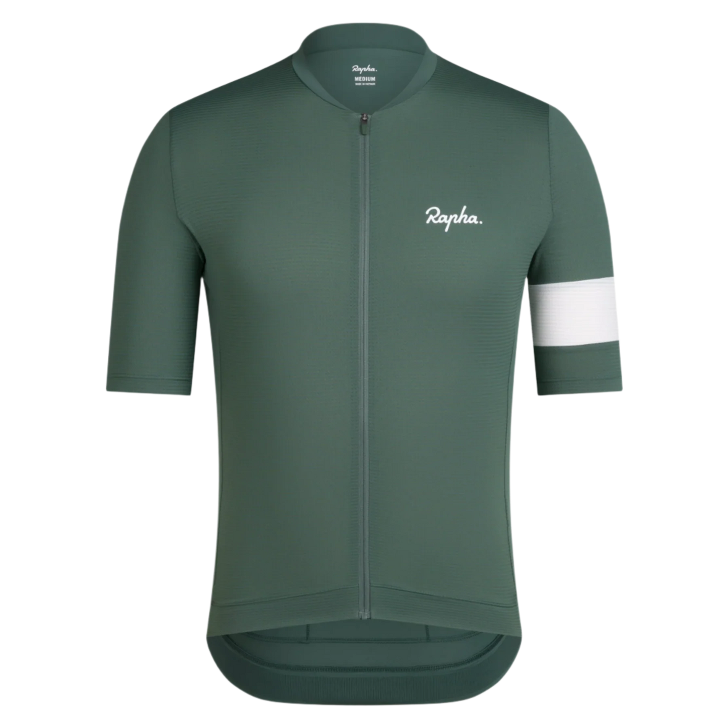 Rapha Men's Core Lightweight Jersey Cilantro / White Alyssum