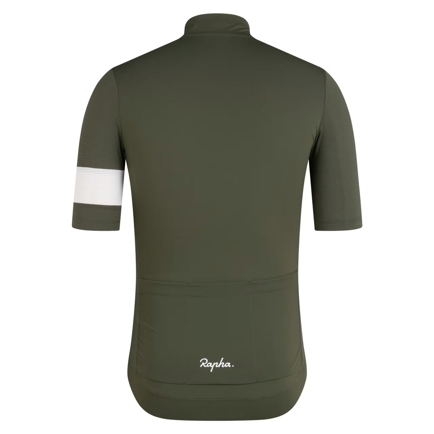 Rapha Men's Core Lightweight Jersey Dark Green/White image 2