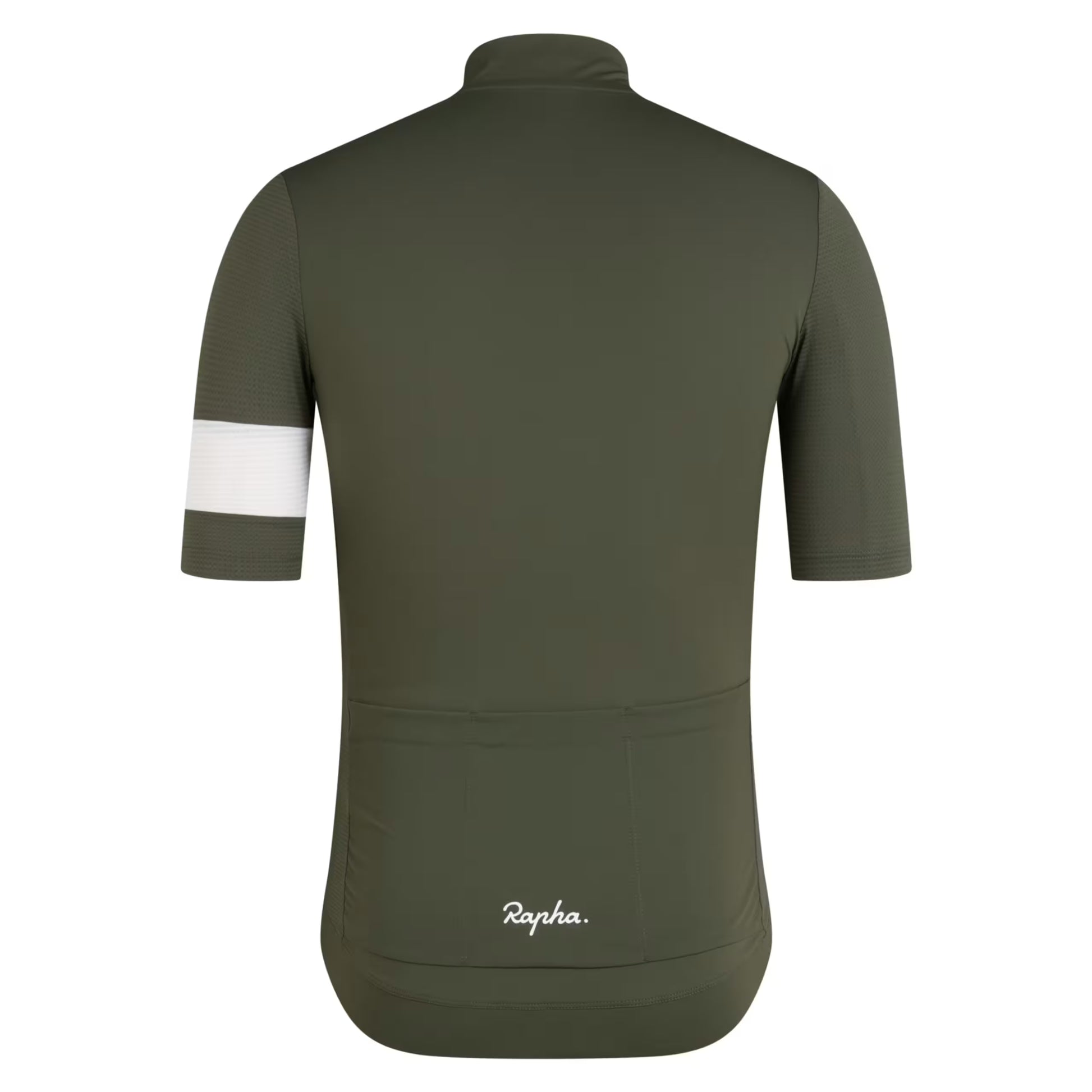 Rapha Men's Core Lightweight Jersey Dark Green/White image 2