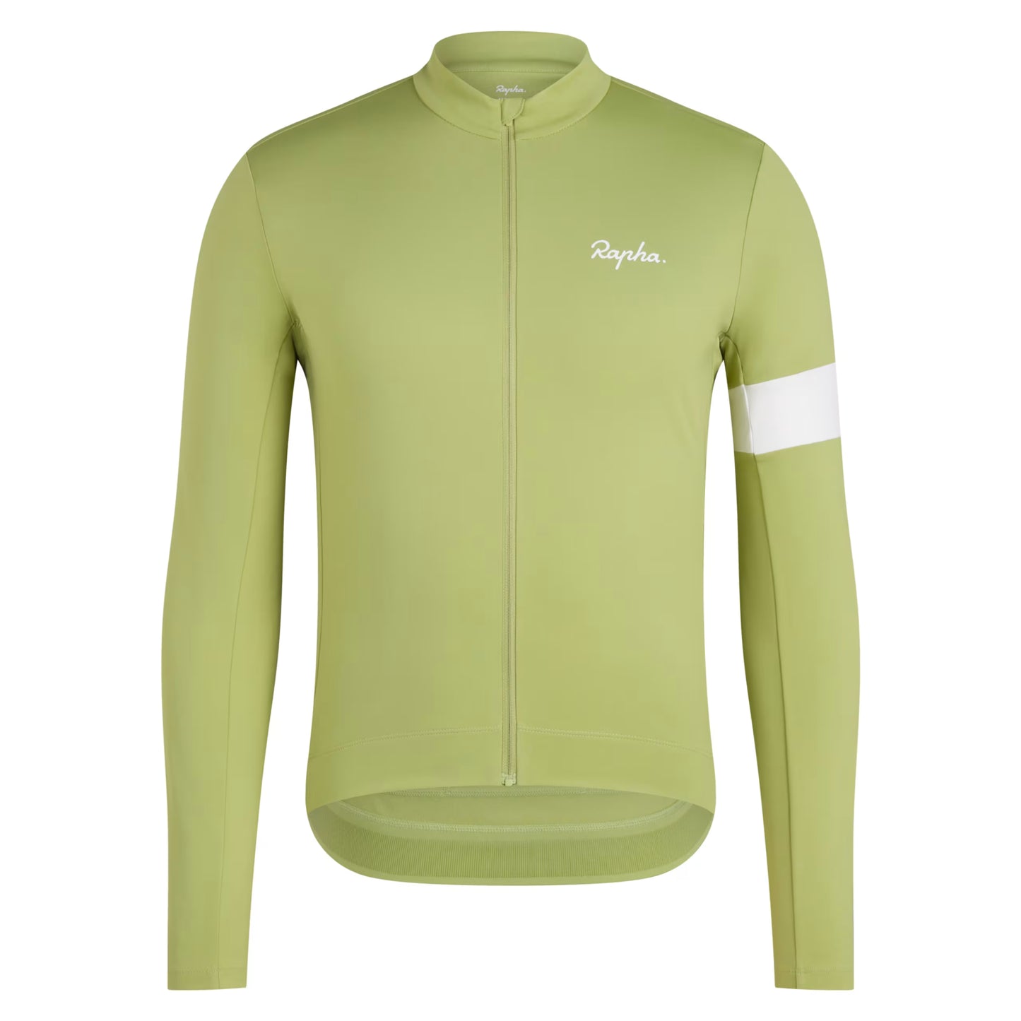 Rapha Men's Core Thermal Long Sleeve Jersey Fern/White image 1