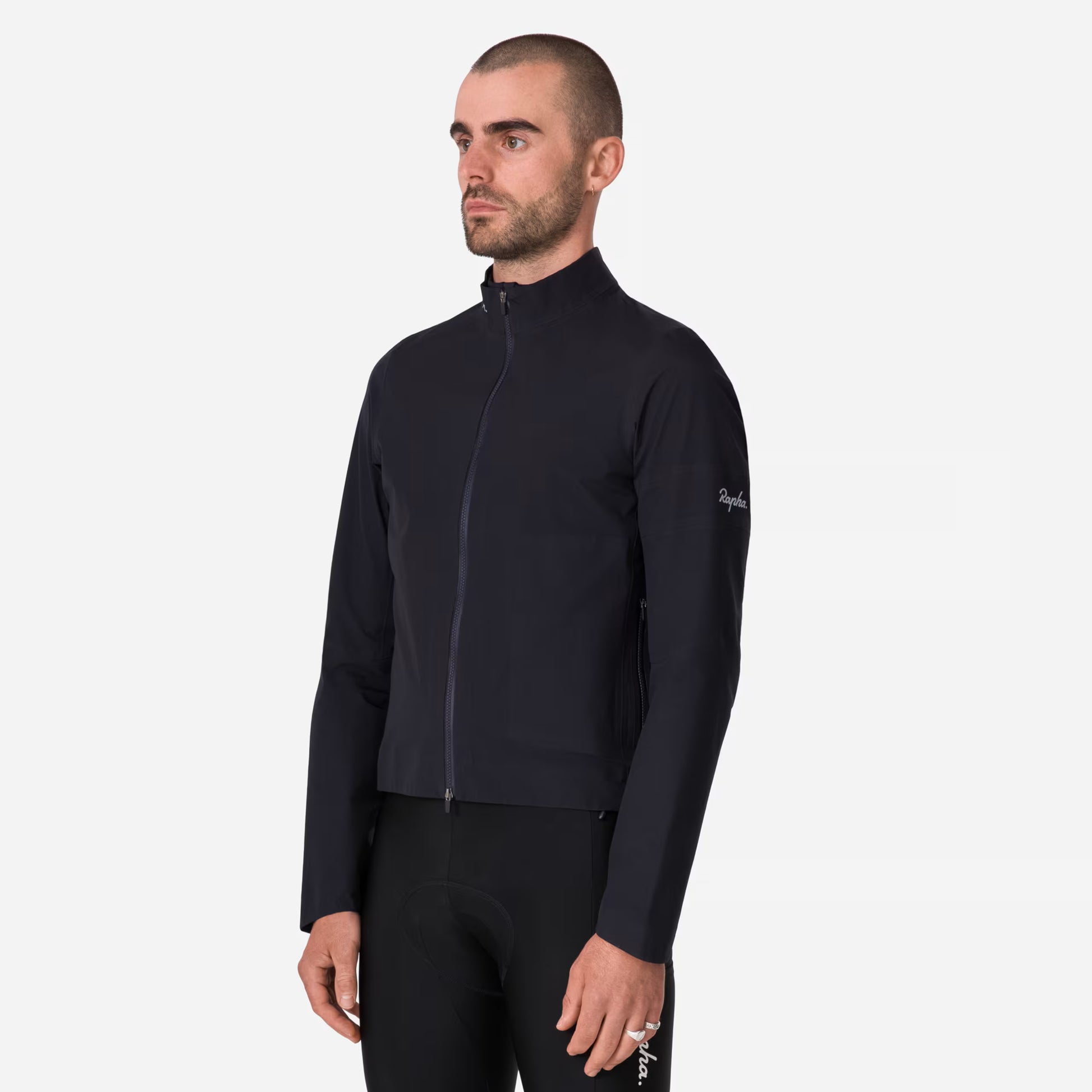 Rapha 2025 Men's Gore-Tex Rain Jacket - Black image 5 BNF01XXASEXSM,BNF01XXASESML,BNF01XXASEMED,BNF01XXASELRG,BNF01XXASEXLG,BNF01XXASEXXL
