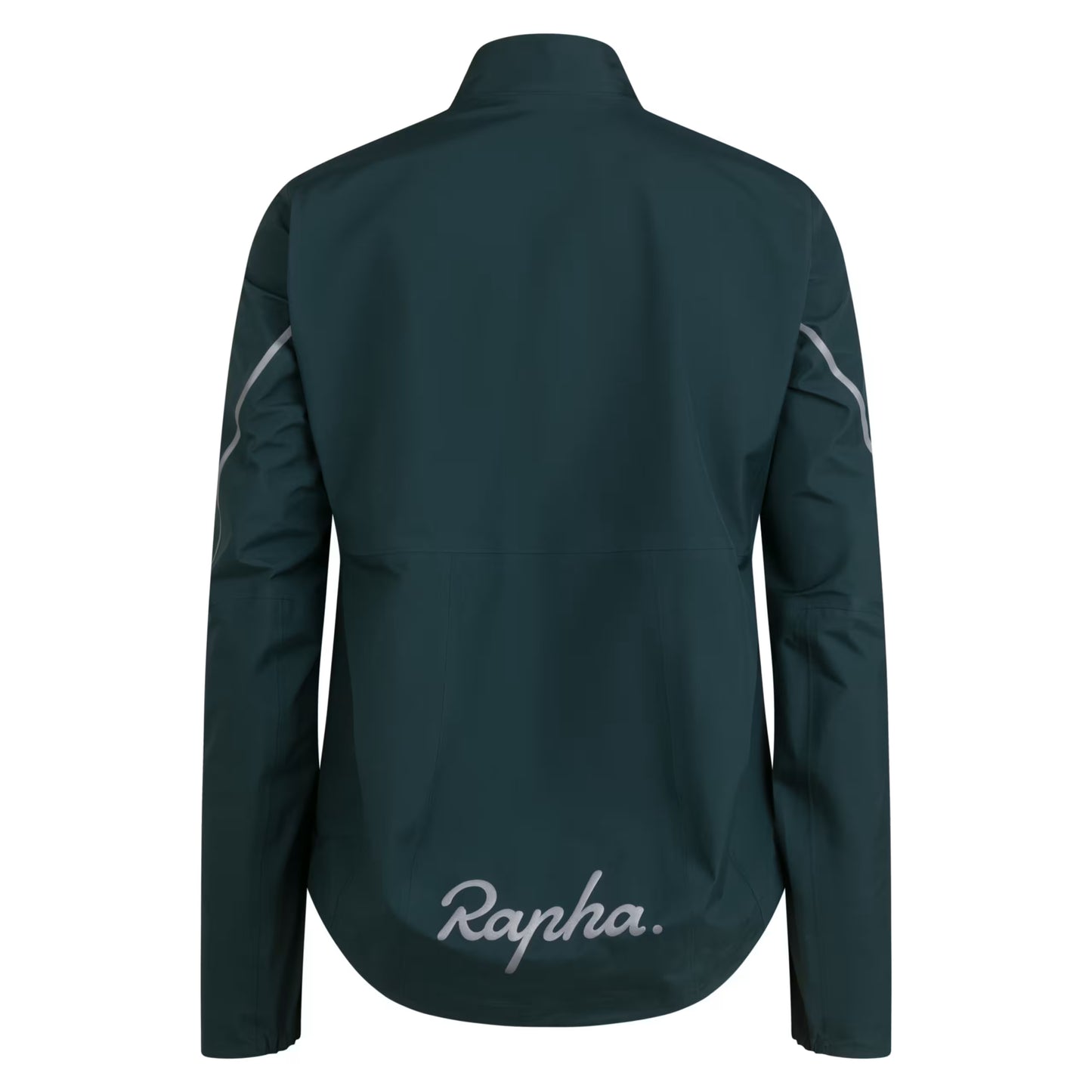 Rapha Women's Gore-Tex Rain Jacket Forest Green/Silver Reflective BNR01XXMSVXXS,BNR01XXMSVXSM,BNR01XXMSVSML,BNR01XXMSVMED,BNR01XXMSVLRG,BNR01XXMSVXLG image 2