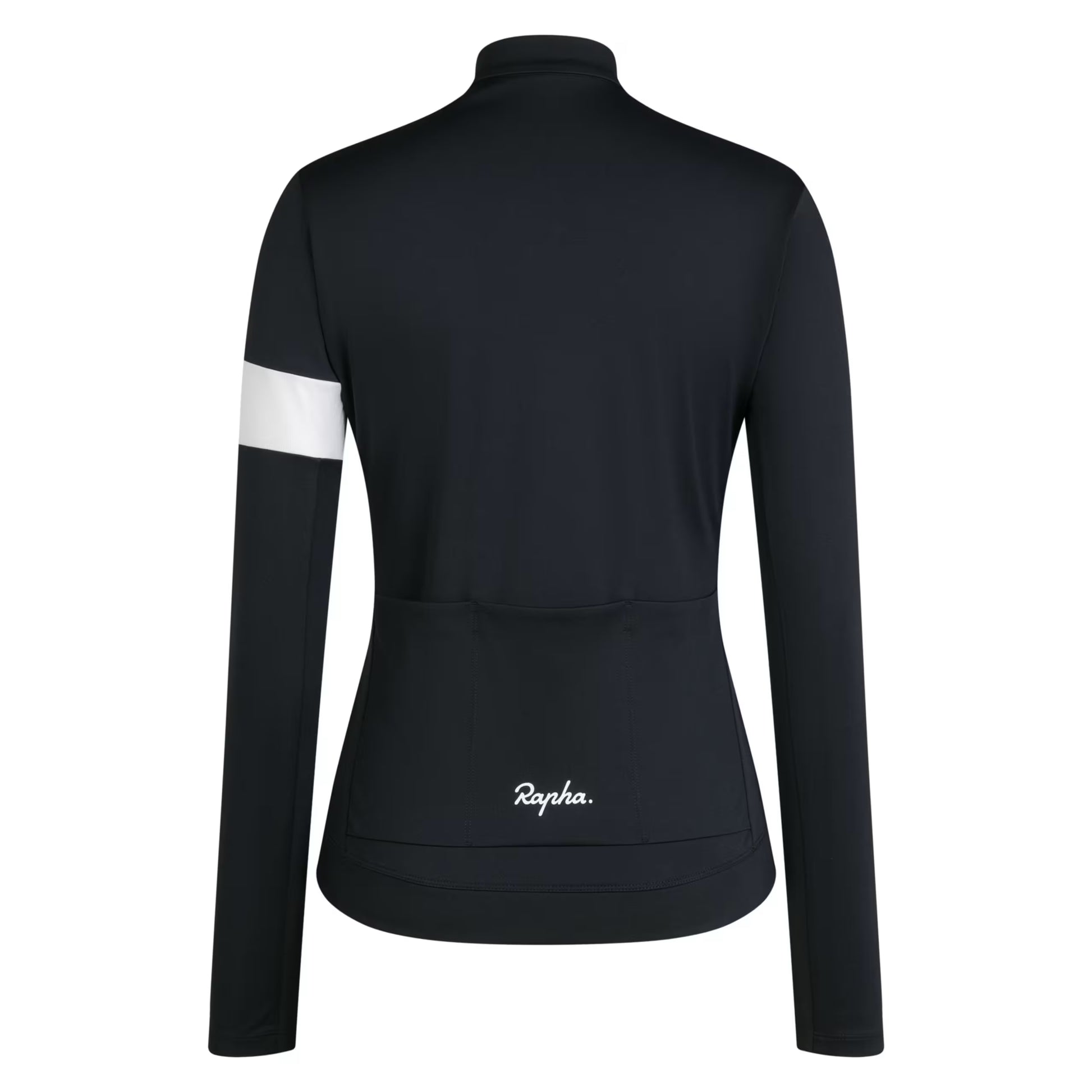 Rapha Women's Core Thermal Long Sleeve Jersey Black / White image 2