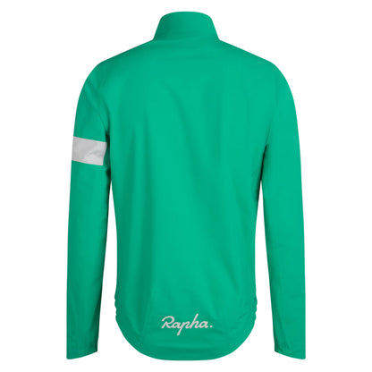 Rapha 2026 Men's Core Rain Jacket Fresh Green/White image 2