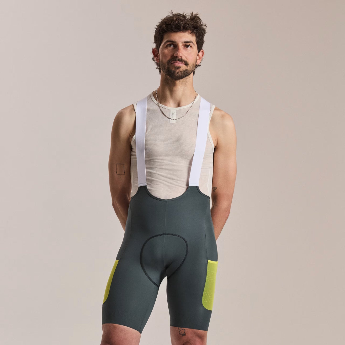 Rapha 2026 Men's Brevet Cargo Bib Shorts III - Dark Forest image 3