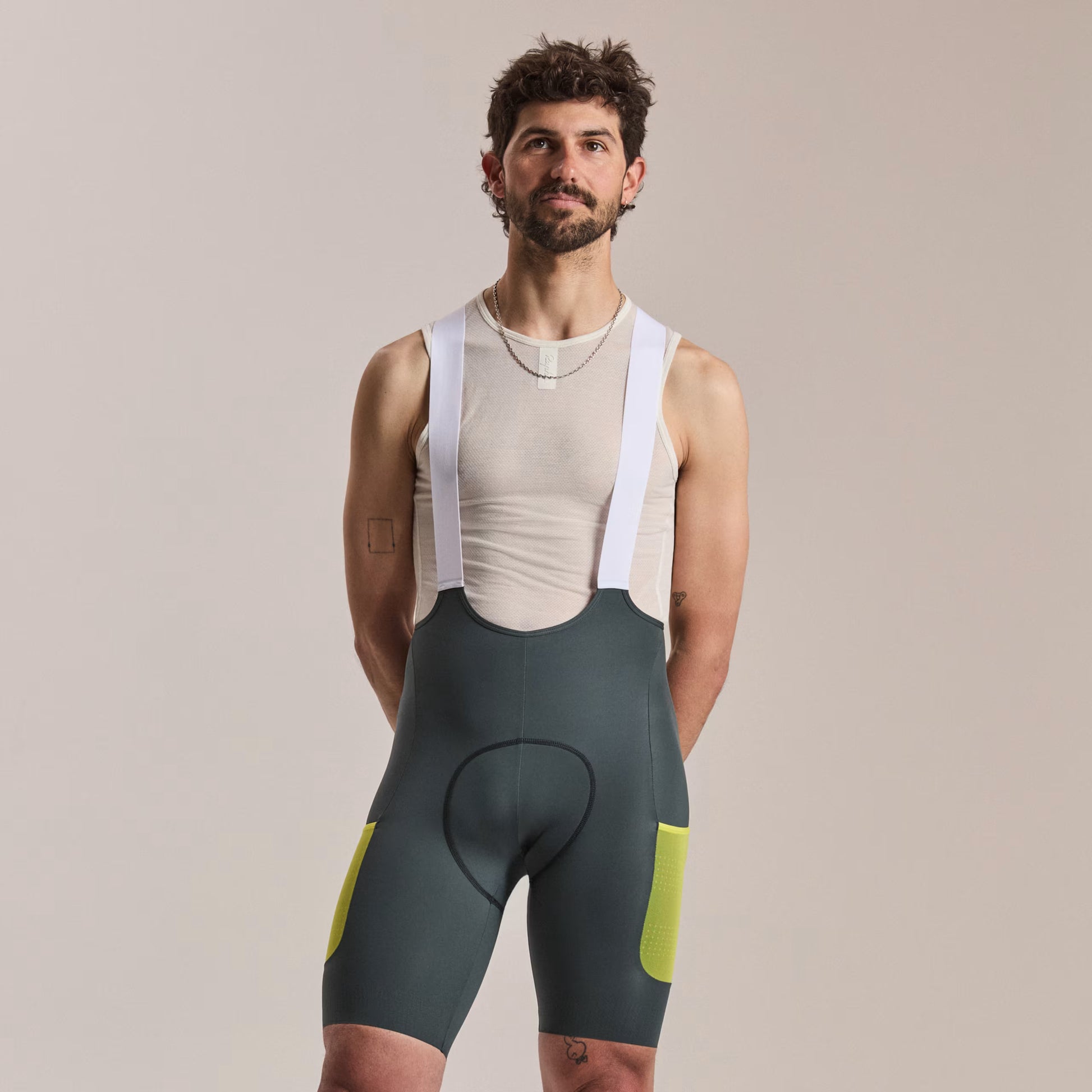 Rapha 2026 Men's Brevet Cargo Bib Shorts III - Dark Forest image 3