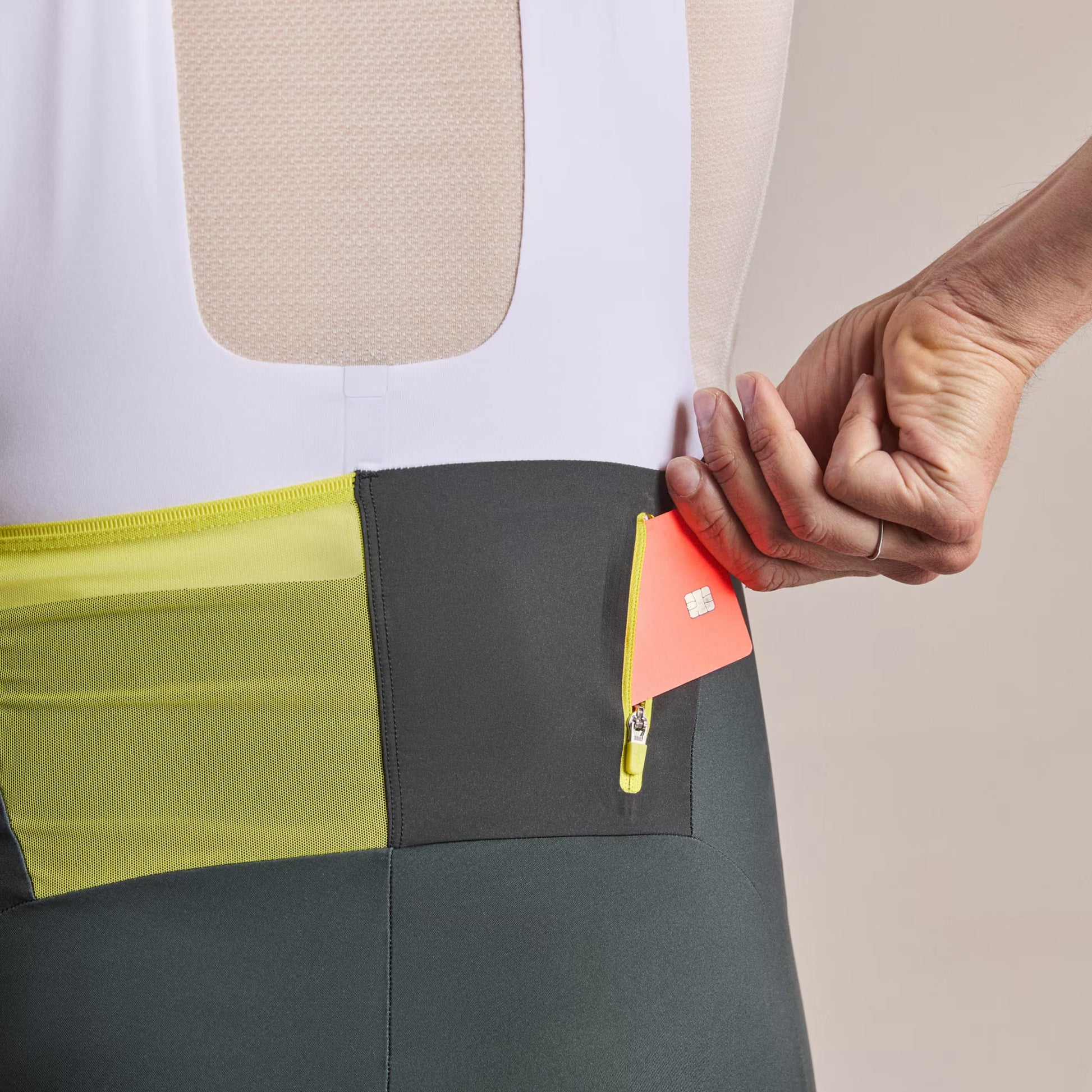 Rapha 2026 Men's Brevet Cargo Bib Shorts III - Dark Forest image 6