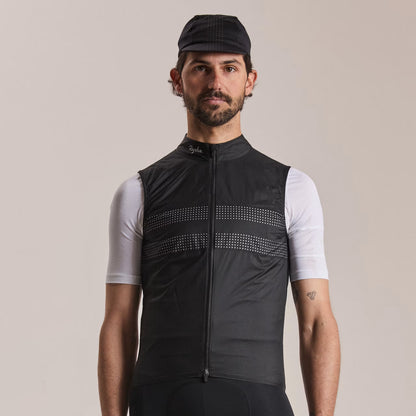 Rapha 2026 Men's Brevet Wind Cycling Gilet III, Black image 3